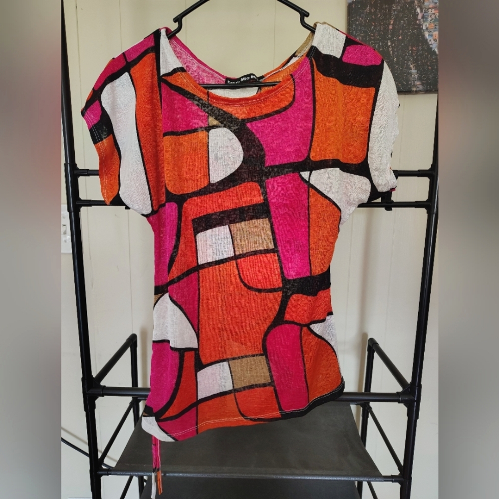 Eso Es Mio Mio Color Block Top